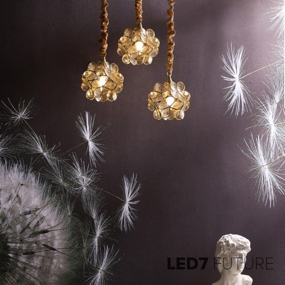 Loft Industry Modern - Glass Floret